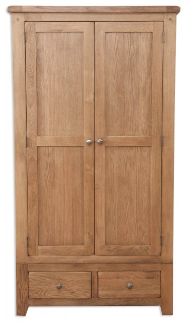 Beachcroft Beachcroft Rustic 2 Door 2 Drawer Wardrobe