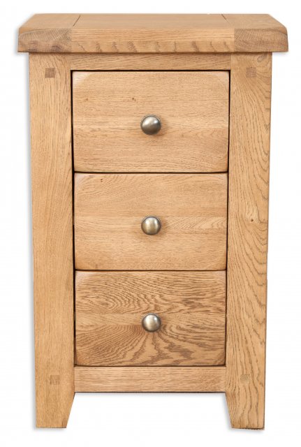 Beachcroft Beachcroft Rustic 3 Drawer Bedside