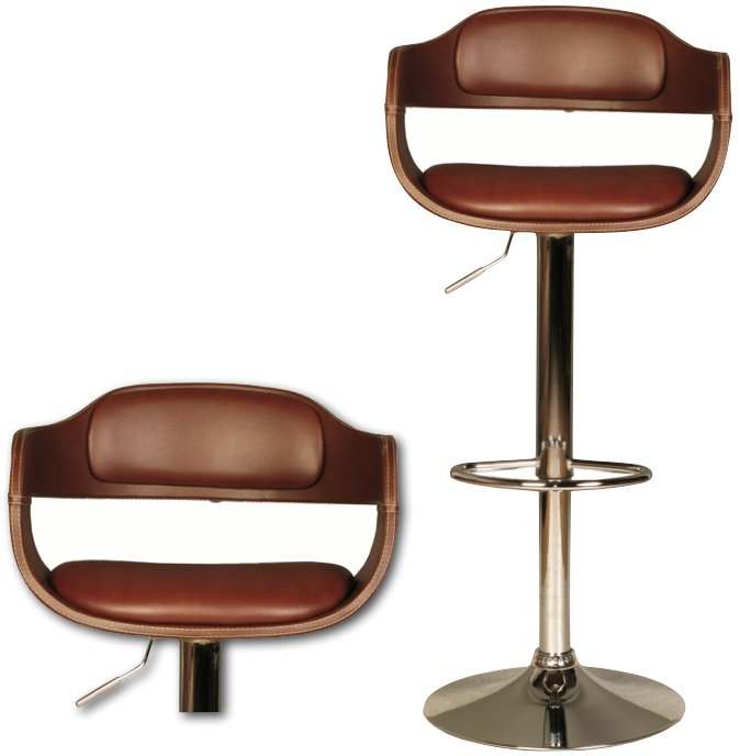 Abigail Bar Stool Brown