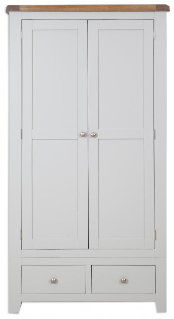 Beachcroft Beachcroft Slate 2 Door 2 Drawer Wardrobe