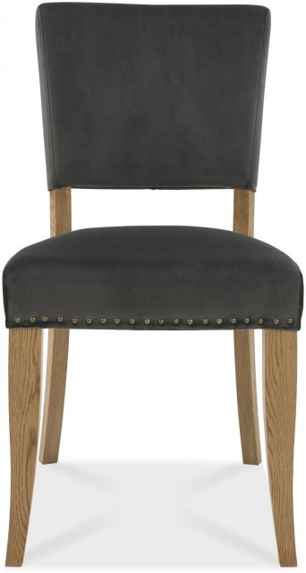 Invictus Upholstered Dark Grey Chair