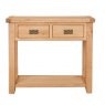 Beachcroft Beachcroft Light Oak 2 Drawer Console Table