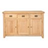 Beachcroft Beachcroft Light Oak 3 Door Sideboard