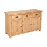 Beachcroft Beachcroft Light Oak 3 Door Sideboard