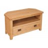 Beachcroft Beachcroft Light Oak Corner TV Cabinet