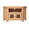 Beachcroft Beachcroft Light Oak Glazed TV Cabinet