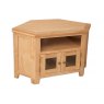 Beachcroft Beachcroft Light Oak Glazed TV Cabinet