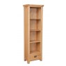 Beachcroft Beachcroft Light Oak Slim Bookcase