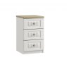 Palma 3 Drawer Bedside