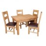 Beachcroft Light Oak 1.2 Extending Dining Table