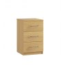 Rihanna 3 Drawer Bedside