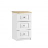 Sian 3 Drawer Bedside