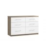 Cologne 6 Drawer Twin Chest