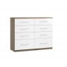 Cologne 8 Drawer Twin Chest