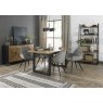 Bentley Design Invictus 4-6 Dining Table Set (Dali Chairs in Grey)