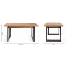 Bentley Design Invictus 4-6 Dining Table Set (Fontana Chairs in Tan)
