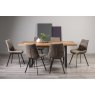 Bentley Design Invictus 6-8 Dining Table Set (Fontana Tan Chairs)