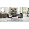 Bentley Design Trevino 4-6 Dining Table Set (Cantilever Grey)