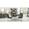 Bentley Design Trevino 4-6 Dining Table Set (Cantilever Black)