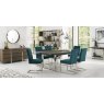 Bentley Design Trevino 6-8 Dining Table Set (Cantilever Green)