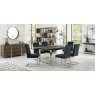 Bentley Design Trevino 6-8 Dining Table Set (Cantilever Grey)