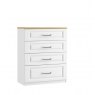 Sian 4 Drawer Chest (1 Deep Drawer)