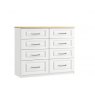 Sian 8 Drawer Twin Chest