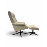 Sydney 2100 Manual Integrated Recliner Swivel Chair & Footstool