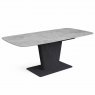 Cora Grey Ceramic Extending Dining Table