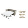 Talia 3 Seater Sofa Bed