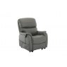 Noa Dual Motor Riser Recliner in Dark Grey
