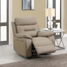 Belair Reclining Arm Chair in Taupe