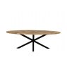 Keira Sunburst Oval Table