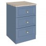 Merton 3 Drawer Bedside