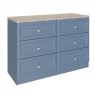 Merton 6 Drawer Twin Chest