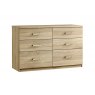 Montreal 6 Drawer Twin Chest