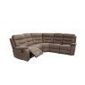 Gabrielle Manual Recliner Corner in Brown