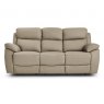Rosanne 3 Seater Recliner in Taupe