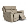 Rosanne 2 Seater Recliner in Taupe