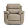 Rosanne Reclining Armchair in Taupe