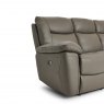 Lavada 3 Seater Power Recliner in Dark Grey