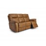 Lavada 3 Seater Power Recliner in Tan