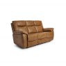Lavada 3 Seater Power Recliner in Tan