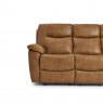 Lavada 3 Seater Power Recliner in Tan