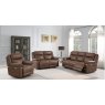 Tamara 3 Seater Recliner in Chestnut