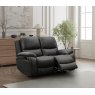 India 2 Seater Manual Recliner in Charcoal