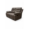 Maddison 2 Seater Manual Recliner in Charcoal Grey