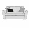 Carrie 2 Seater Sofa