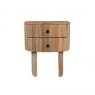 Saffron 2 Drawer Side Table