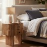 Saffron 2 Drawer Side Table